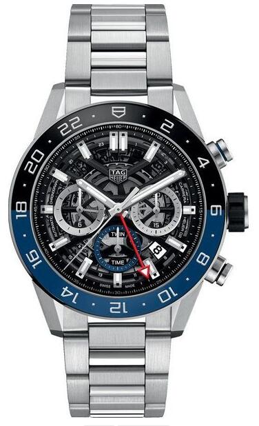 Fake Tag Heuer Carrera Caliber Heuer 02 GMT CBG2A1Z.BA0658 watch